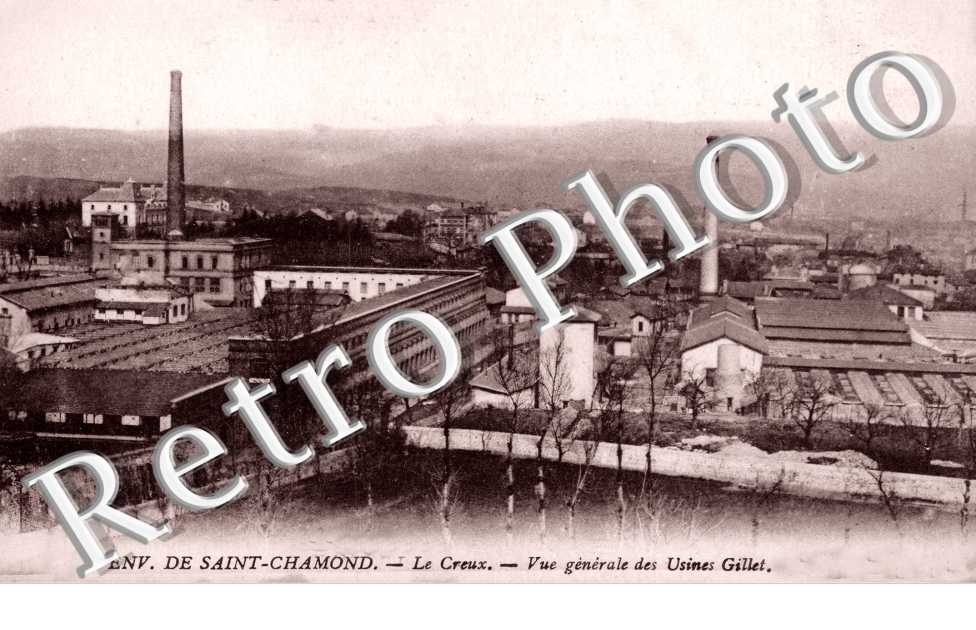 Vue Generale des Usines Gillet, Le Creux