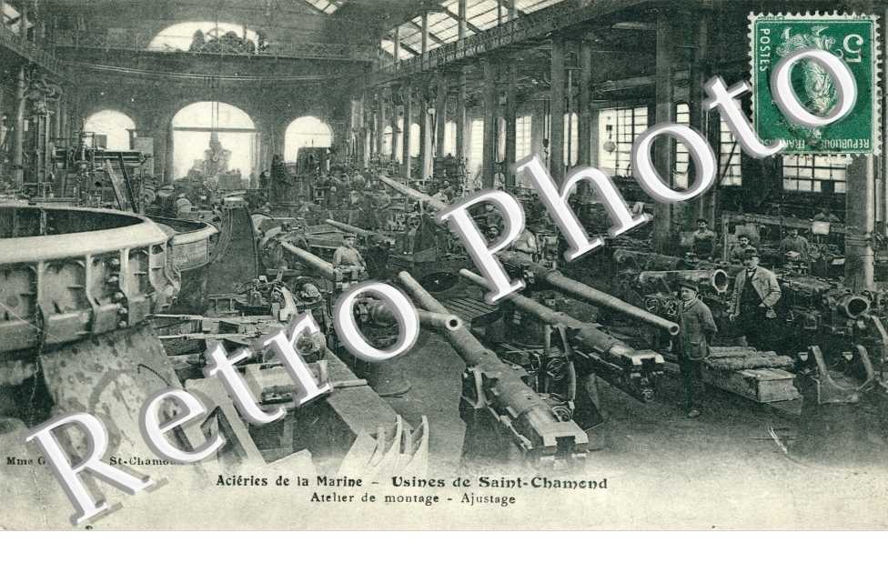 Usines de Saint-Chamond, Atelier de Montage, Ajustage