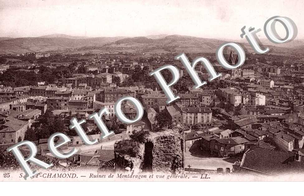 Ruines du Montdragon et Vue Generale