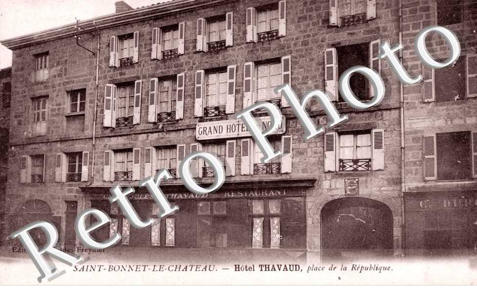 hotel thavaud, place de la republique