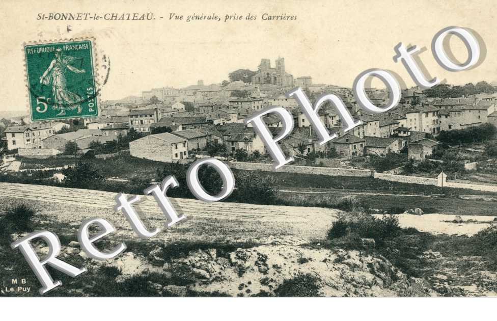 Vue Generale prise des Carrieres