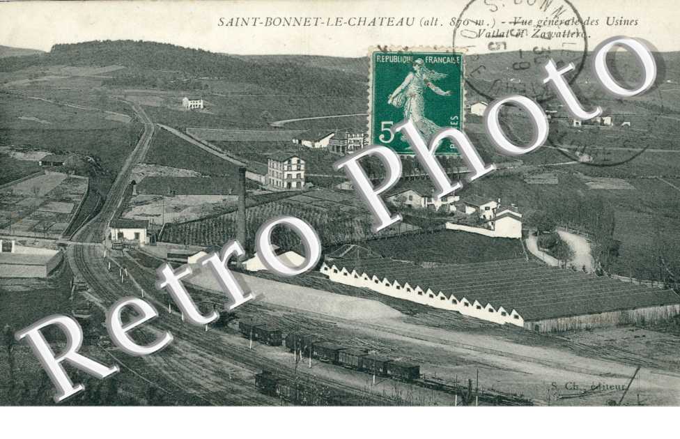 Vue generale des Usines