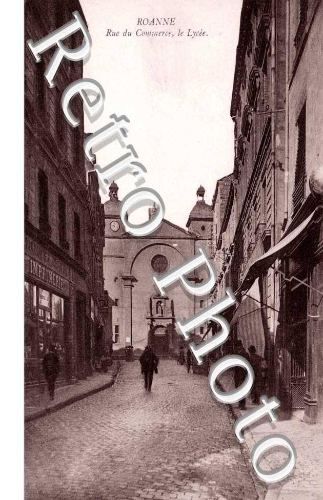 Rue du Commerce, le Lycee