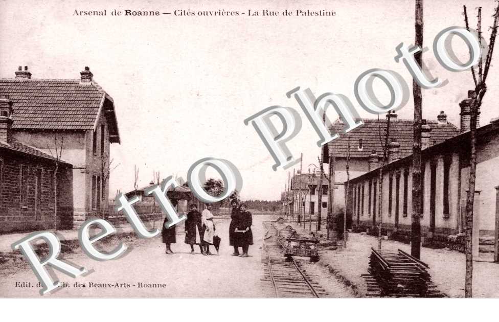 Arsenal, Cites ouvrieres, Rue de Palestine