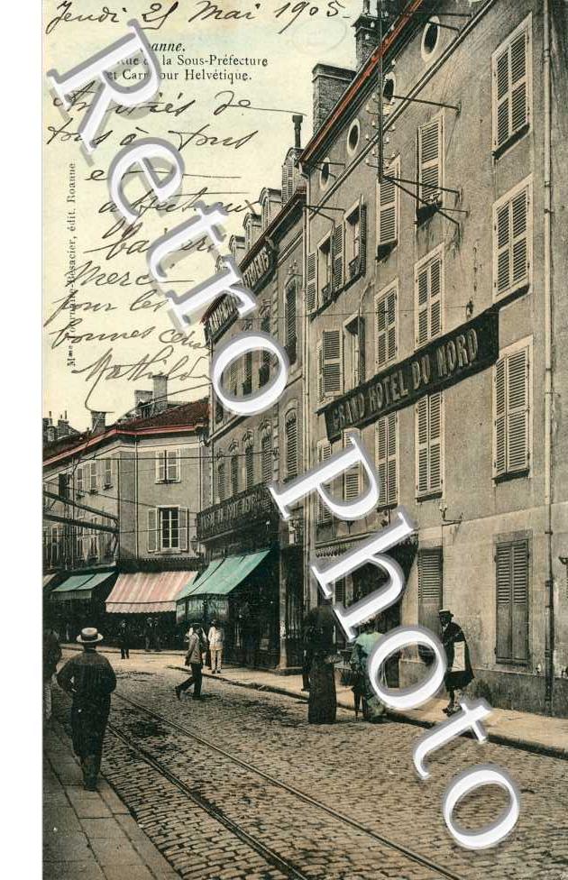 Rue de la Sous Prefecture et Carrefour Helvetique