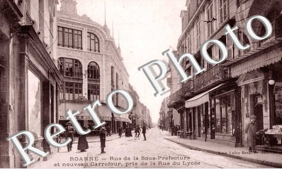 Rue de la Sous Prefecture et Nouveau Carrefour