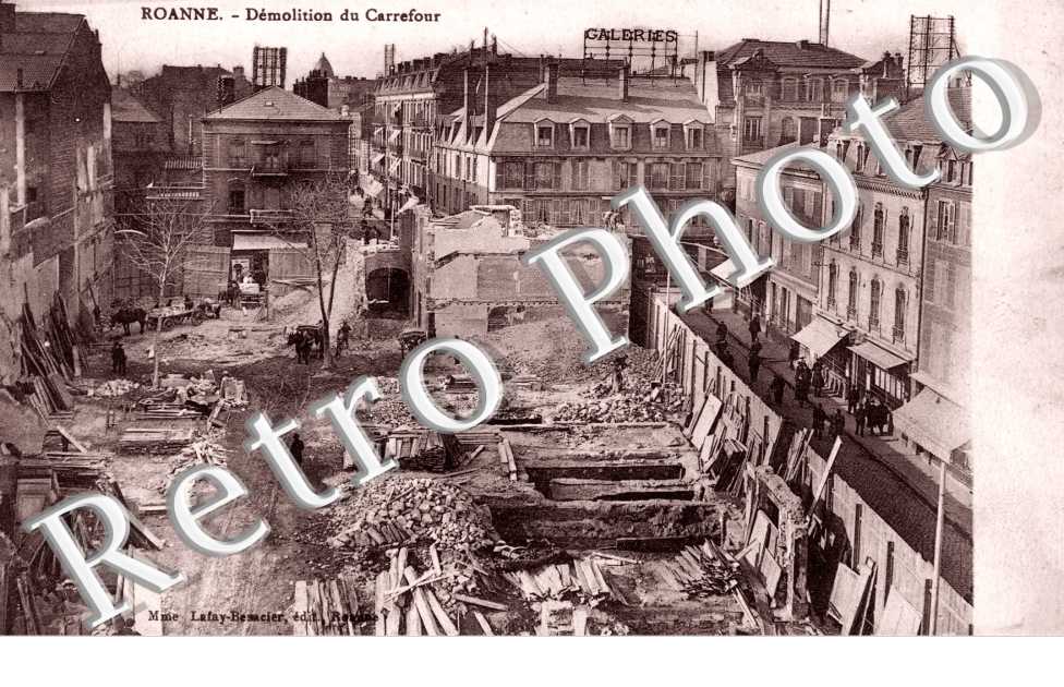 Demolition du Carrefour