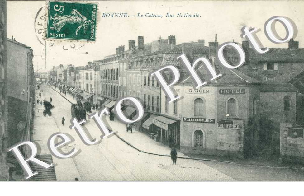 Le Coteau, Rue Nationale