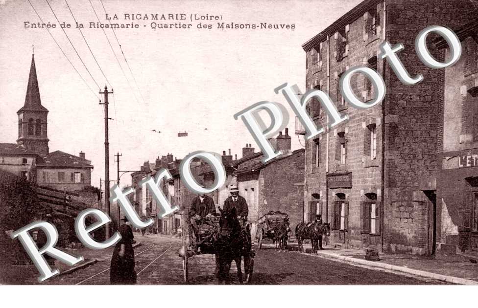 entree de la ricamarie, quartier des maisons neuves