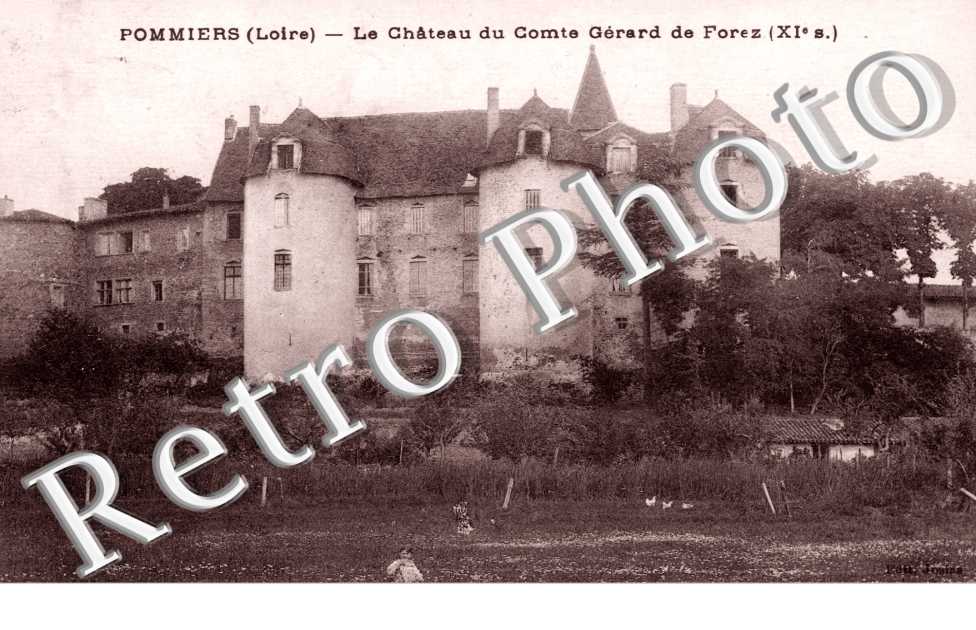 Le chateau du Comte Gerard de Forez