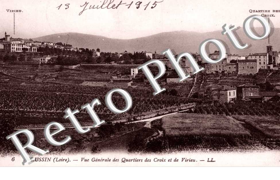 Vue generale du Quartier de Virieu et de la Croix