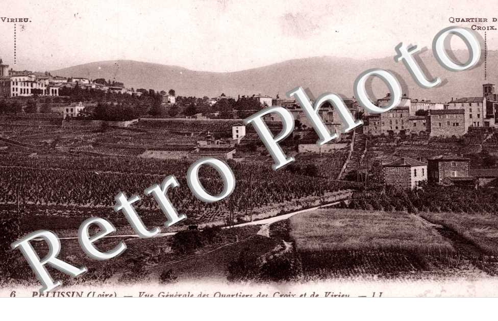 Vue Generale des Quartiers et de Virieu