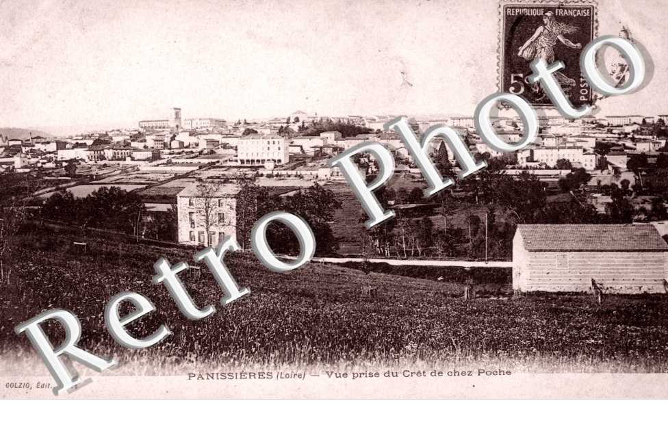Vue prise du Cret de chez Poche