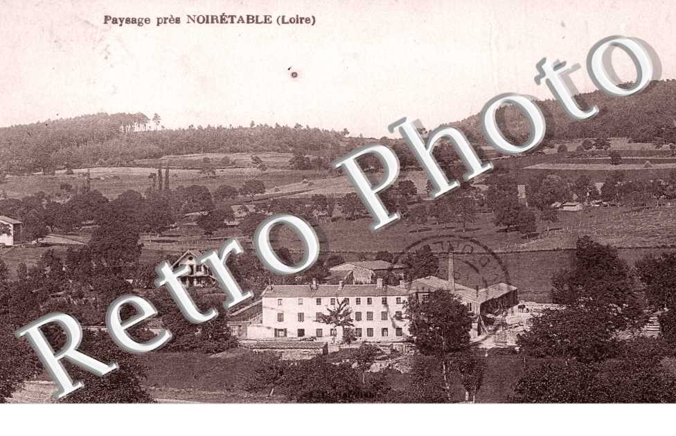 Paysage pres Noiretable