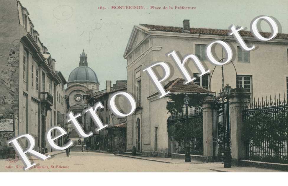 place de la Prefecture - carte couleur