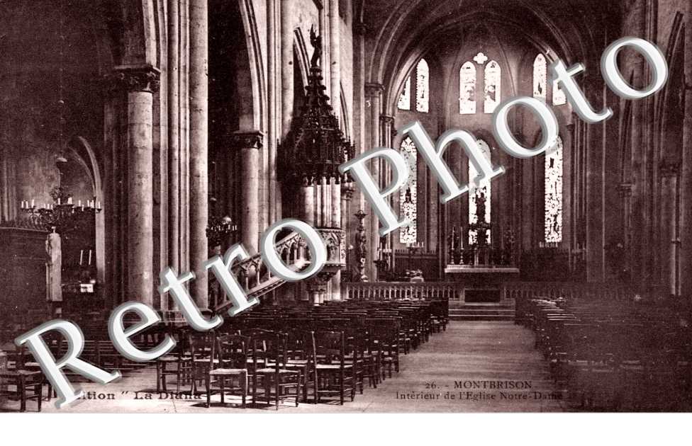 Interieur de l&#039;Eglise Notre Dame
