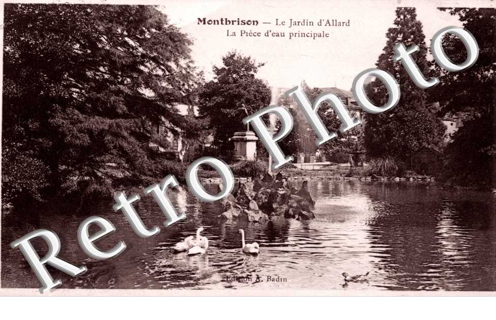 Le Jardin d&#039;Allard - la piece d&#039;eau principale