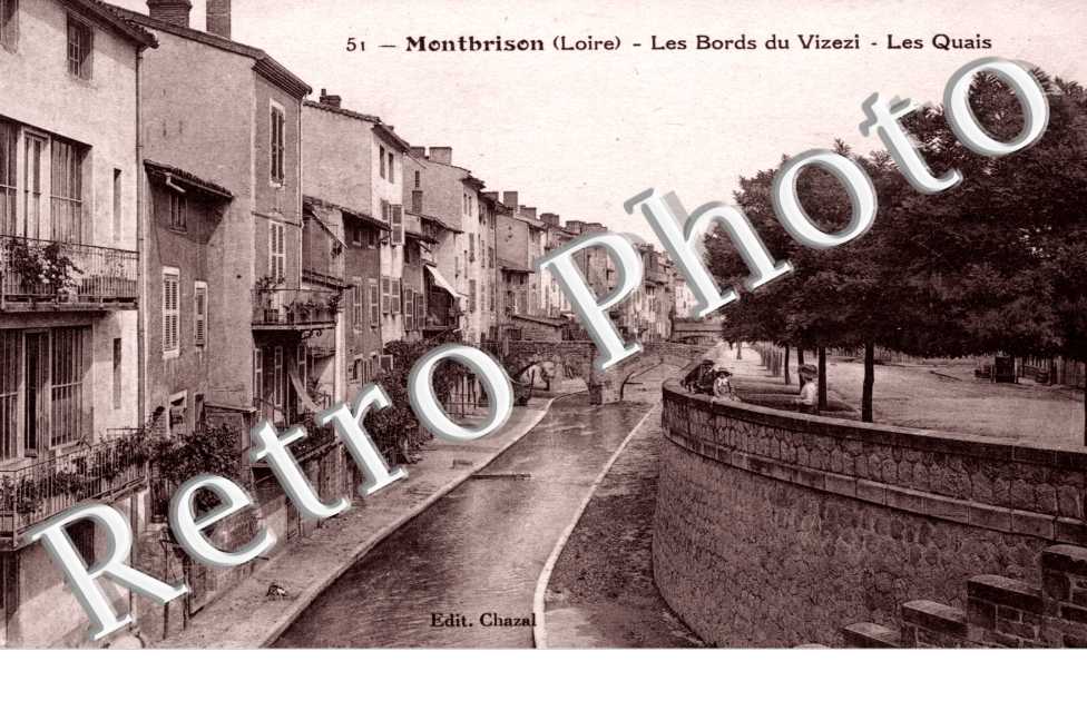 Les bords du Vizezi - les Quais
