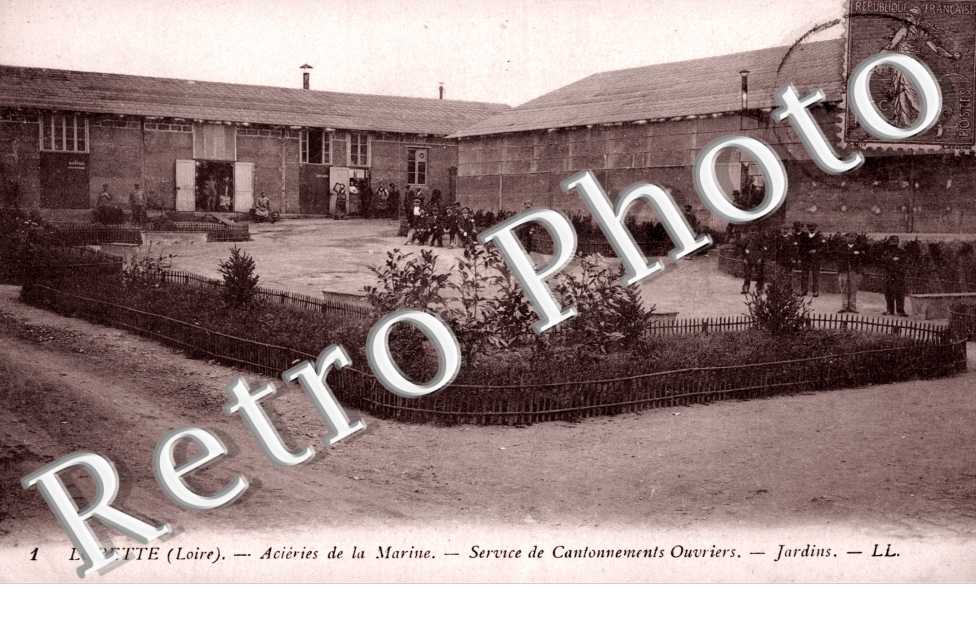 Acieries de la Marine, Service de Cantonnements Ouvriers