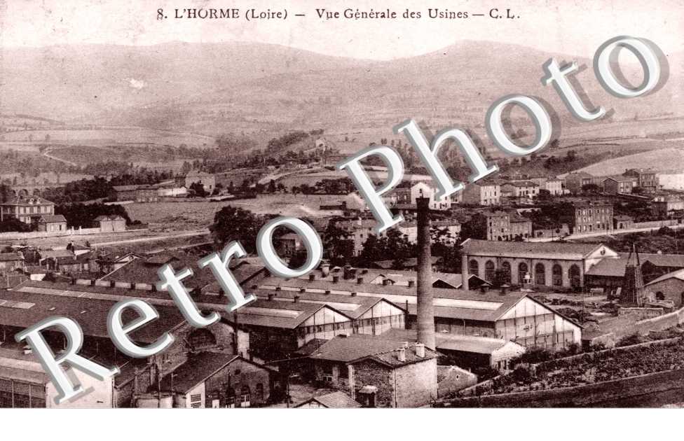 Vue generale des Usines