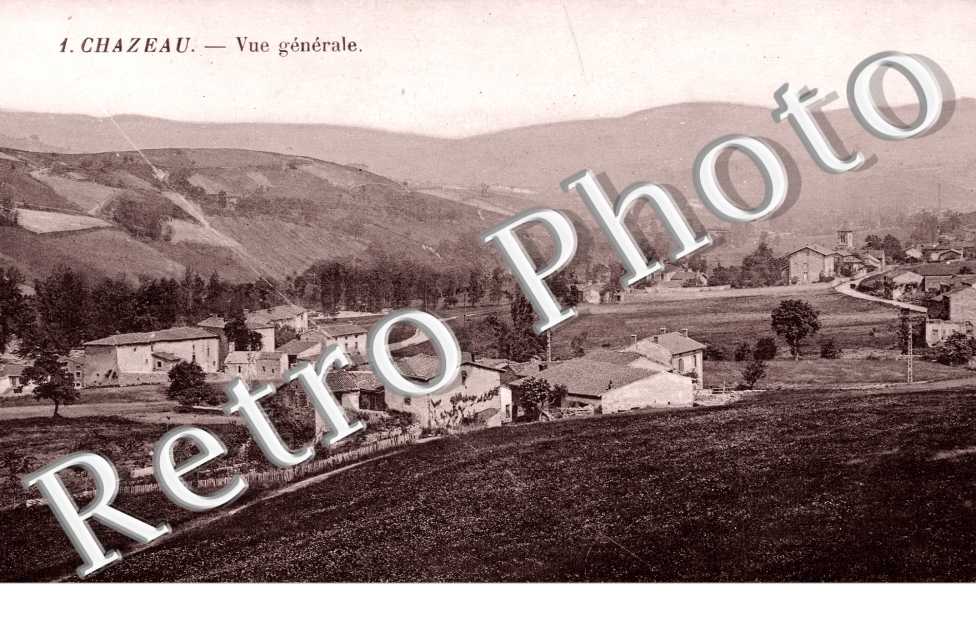 Chazeau, Vue generale