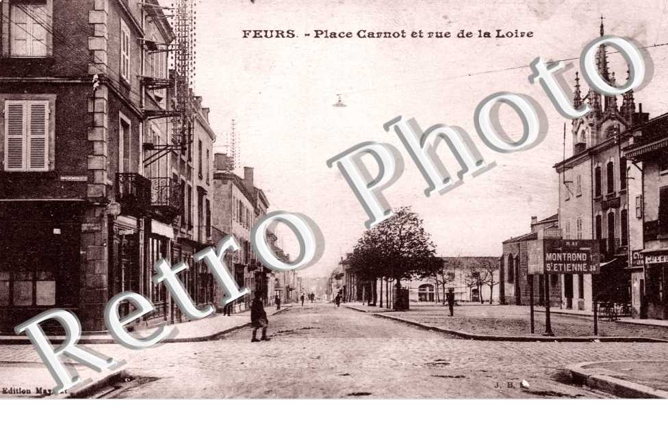 Place Carnot et Rue de la Loire