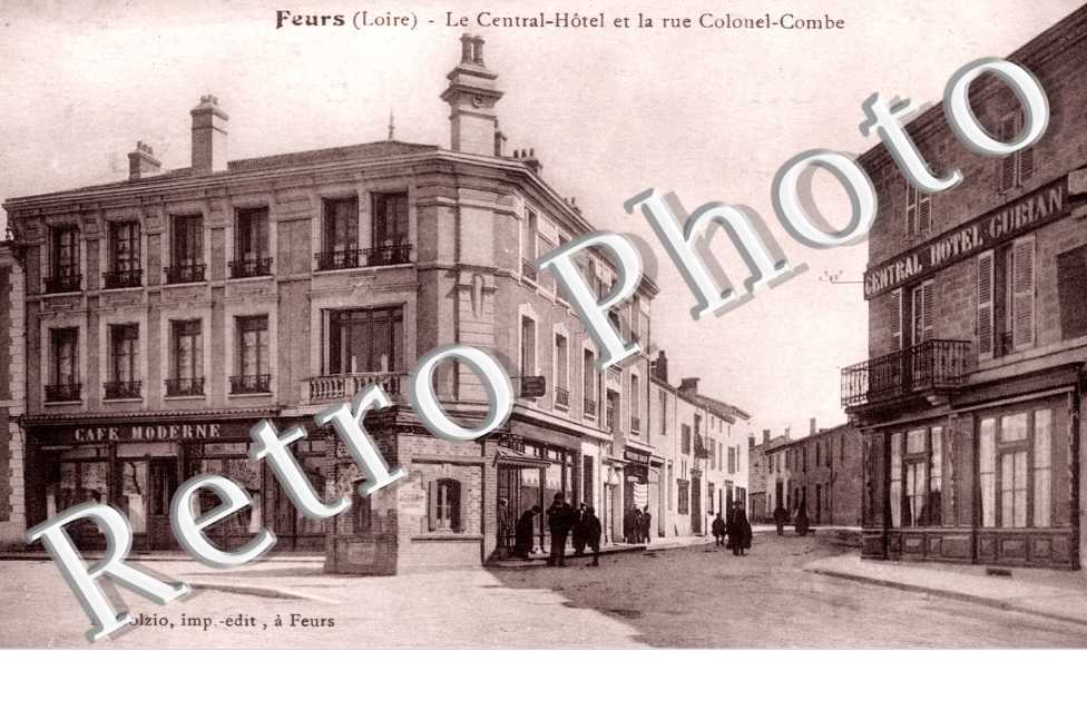 Le Central Hotel et la Rue Colonel Combe