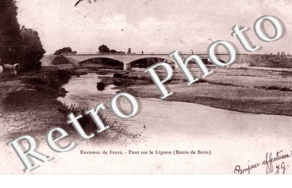 Pont sur le Lignon