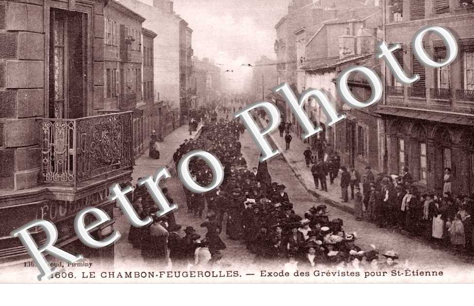 Exode des Grevistes pour Saint Etienne