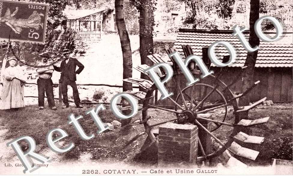 Cotatay, Cafe et Usine Gallot