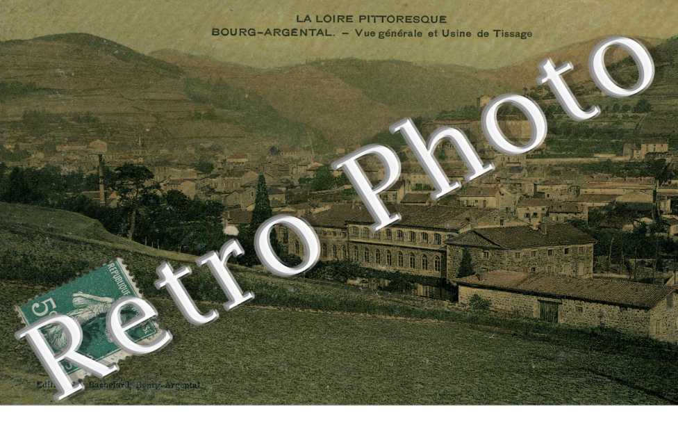 Vue generale et Usine de Tissage