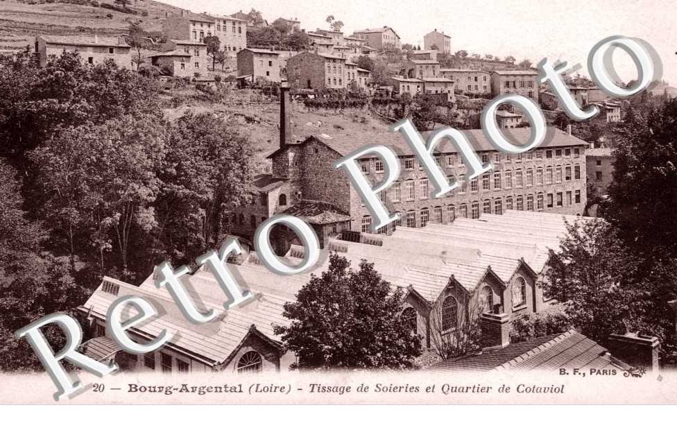 Tissage de Soieries et Quartier de Cotaviol