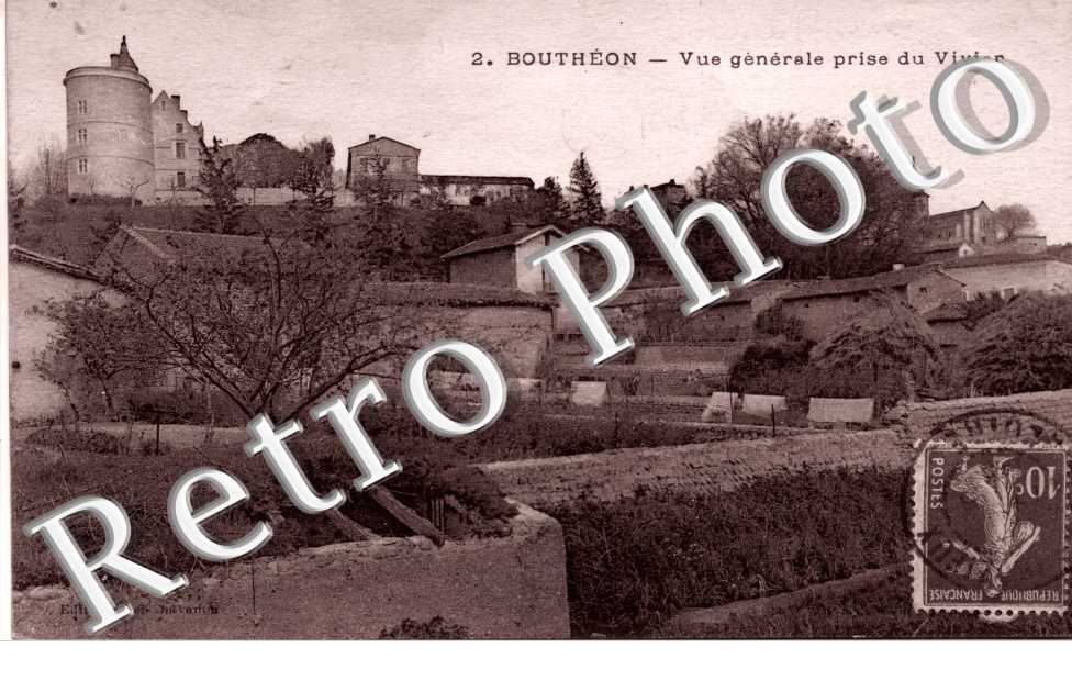 Boutheon - vue generale prise du Vivier