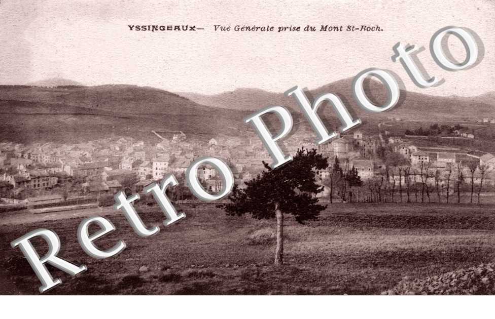 vue generale prise du Mont St Roch