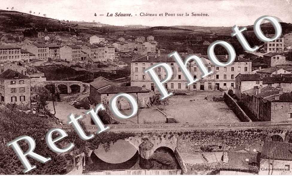 chateau et pont sur la Semene