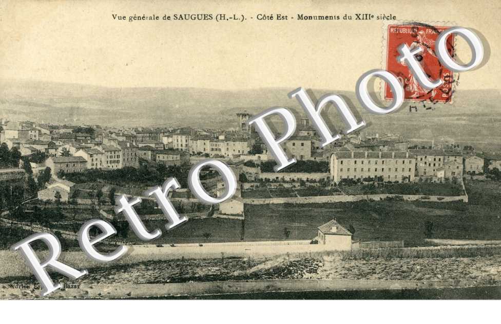 Vue Generale de Saugues