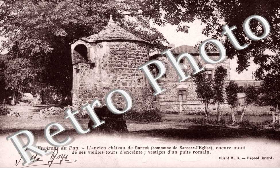 L'ancien Château de Barret
