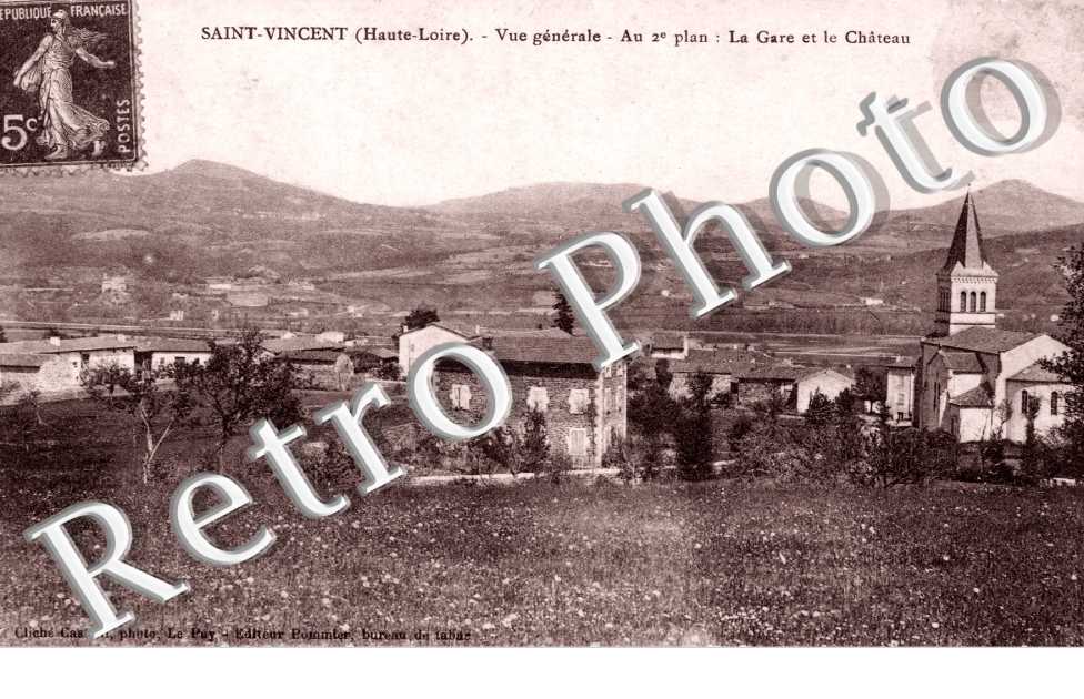 Vue generale, la Gare et le Chateau