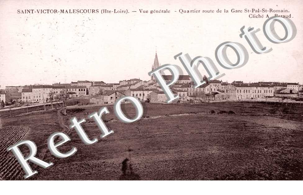 Vue generale, Quartier route de la Gare