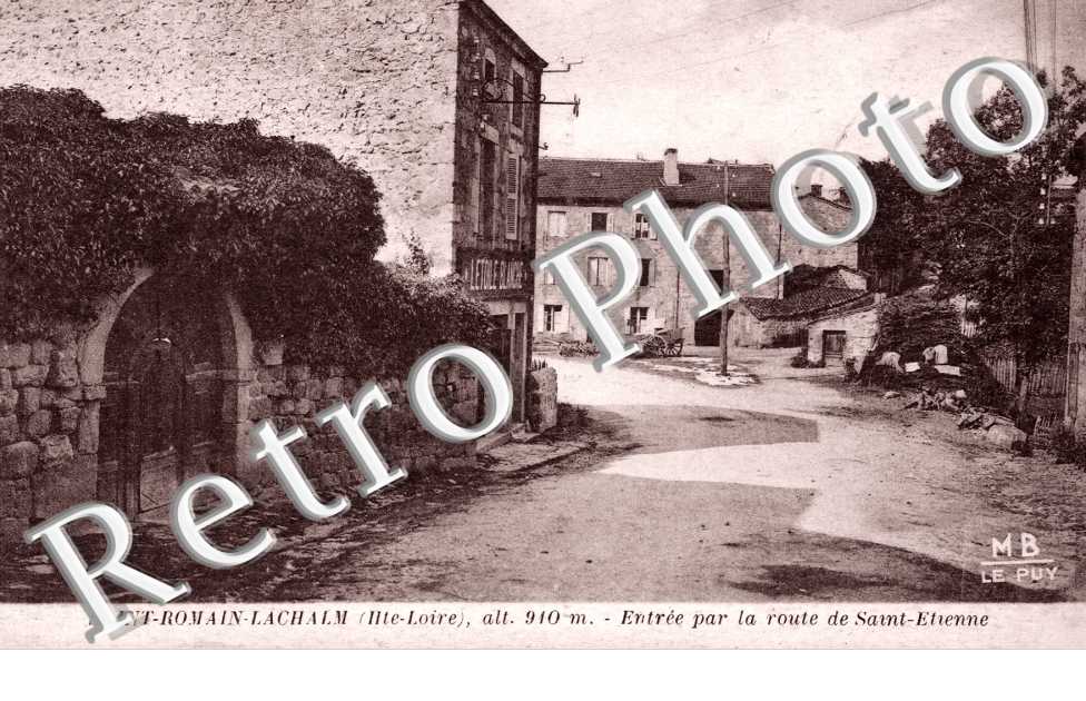 entree par la route de Saint Etienne