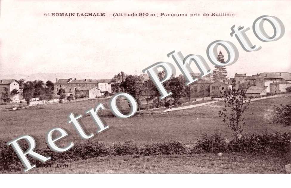 Panorama pris de Ruilliere