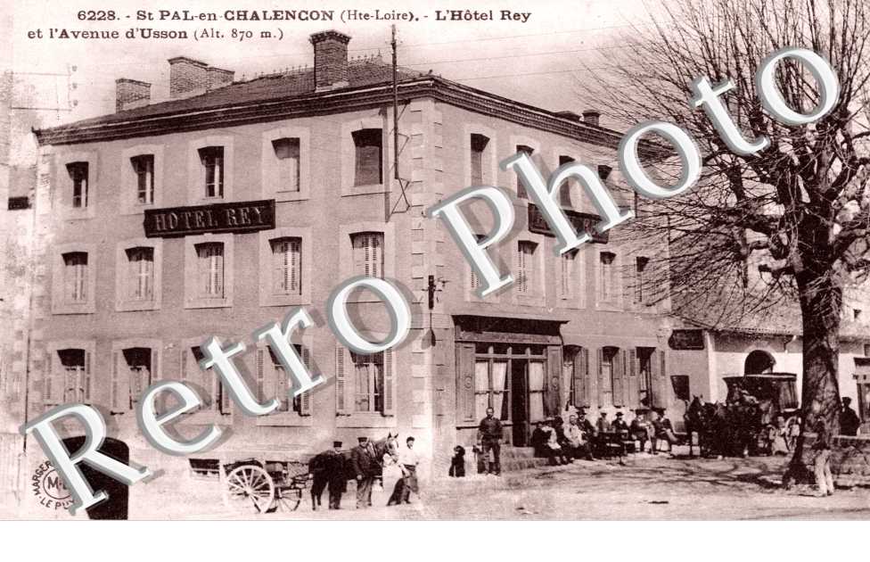 l&#039;hotel Rey et l&#039;avenue d&#039;Usson