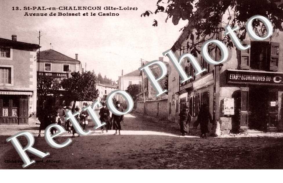 avenue de Boisset et le casino