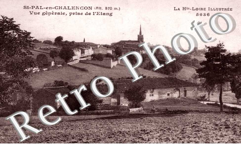 Vue Generale prise de l&#039;Etang