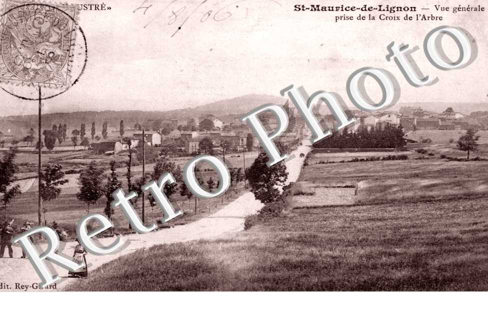Vue Generale prise de la Croix de l&#039;Arbre