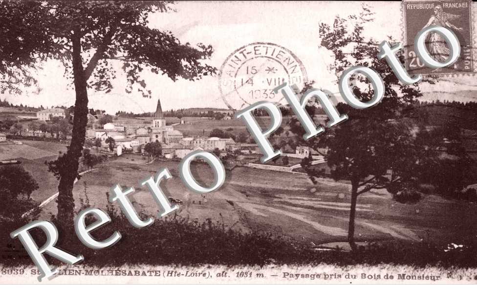 Paysage pris du Bois de Monsieur