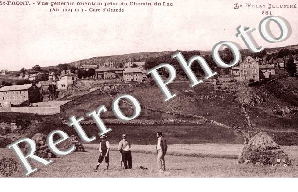 Vue generale orientale prise du Chemin du Lac