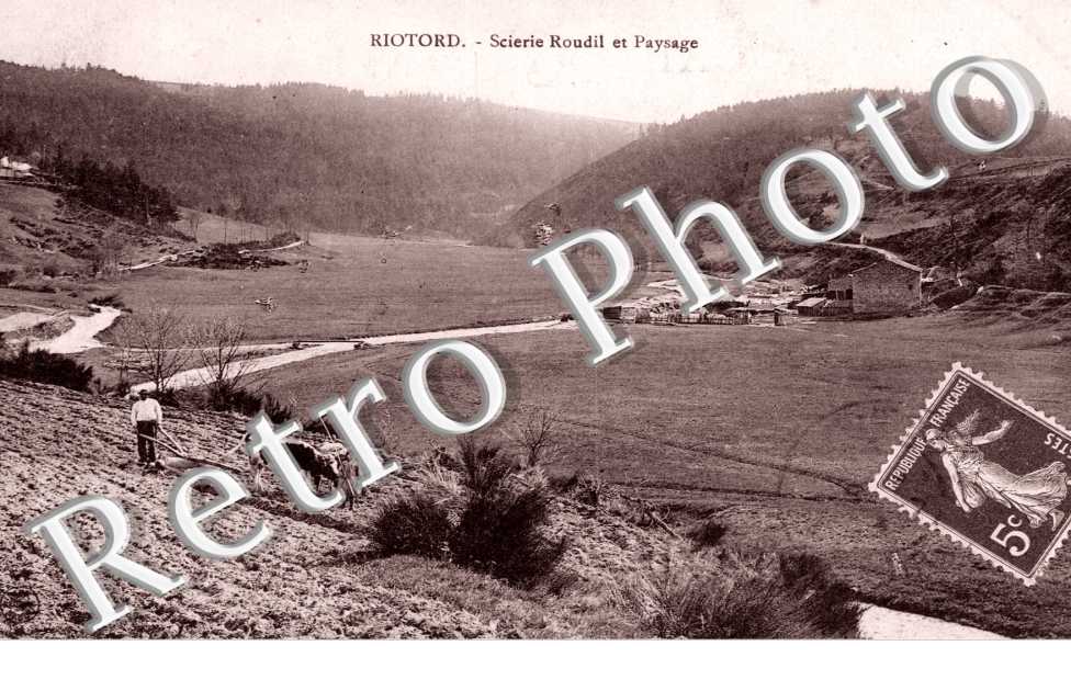 Scierie Roudil et Paysage