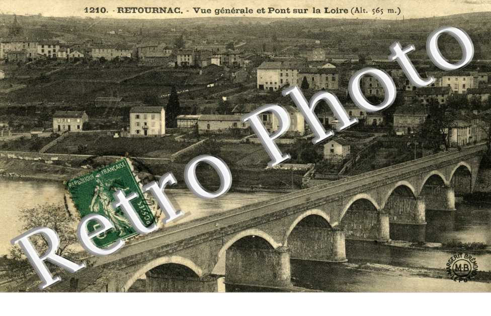 vue generale et Pont sur la Loire
