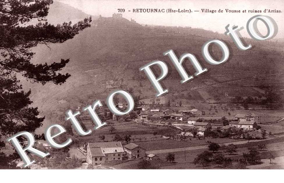Village de Vousse et Ruines d'Artias